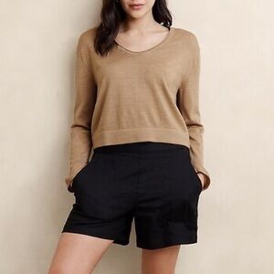 Banana Republic Merino Wool Cropped Sweater • Large